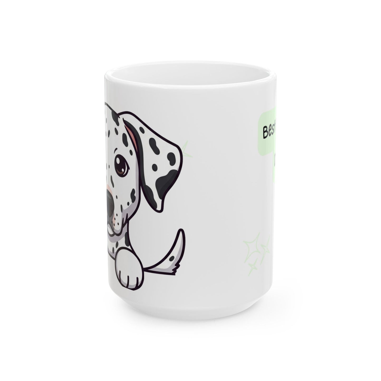 Dalmatian Peek-a-Boo Mug | Best Dalmatian Daddy Gift