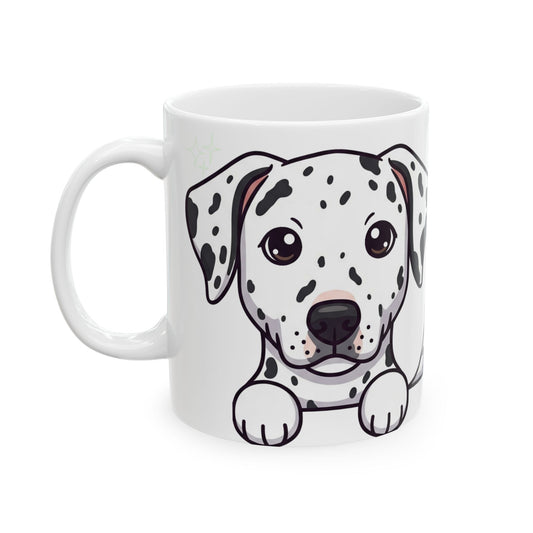 Dalmatian Peek-a-Boo Mug | Best Dalmatian Daddy Gift