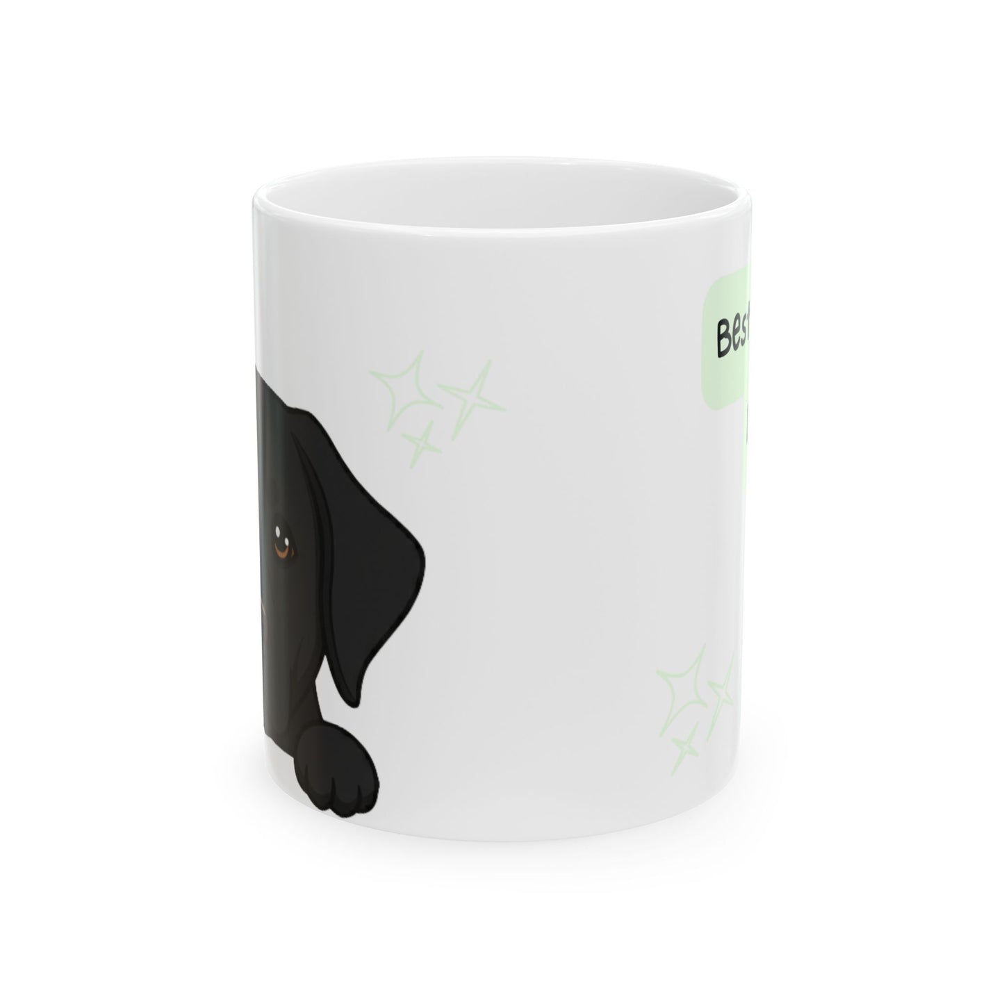 Lab Peek-a-Boo Mug | Best Labrador Retriever Daddy Gift