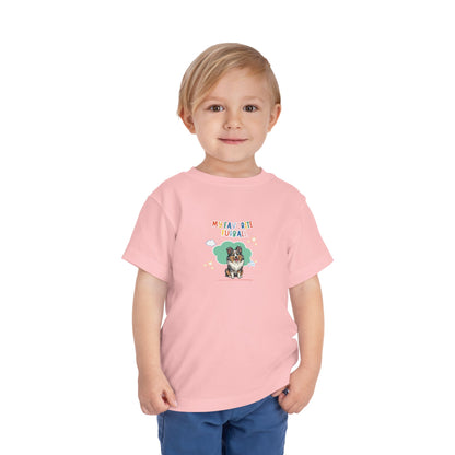Sheltie Favorite Furball Toddler Tee