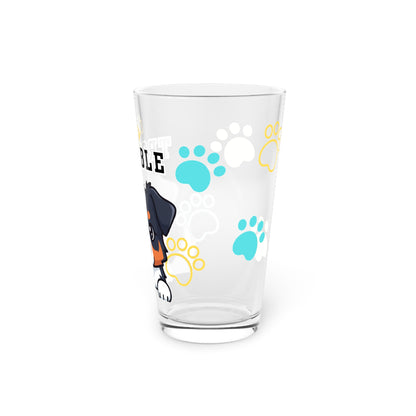 Aussie Tiny Trouble Pint Glass