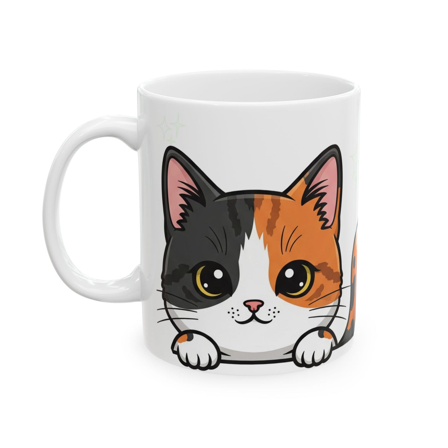 Cat Peek-a-Boo Mug | Best Cat Mama Gift