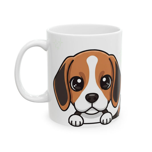 Beagle Peek-a-Boo Mug | Best Beagle Mama Gift