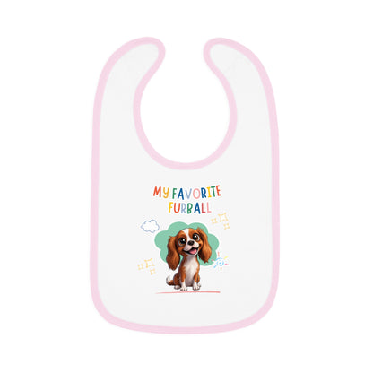 Cavalier Favorite Furball Baby Bib