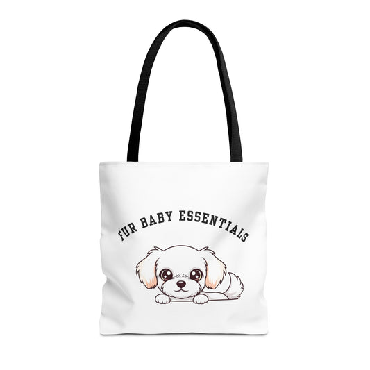 Maltese FurBaby Tote Bag