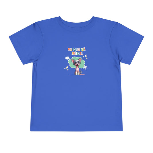 Chinese Crested Favorite Furball Toddler Tee