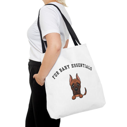 Great Dane FurBaby Tote Bag