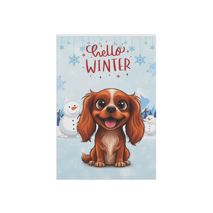 Cavalier Hello Winter Garden Banner
