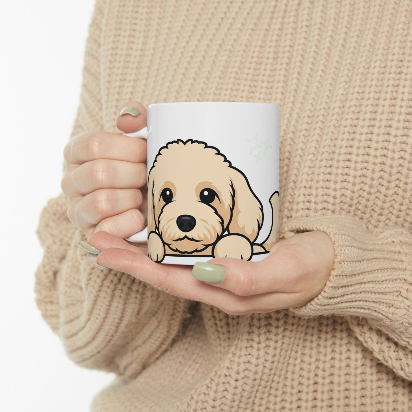 Doodle Peek-a-Boo Mug | Best Doodle Mama Gift