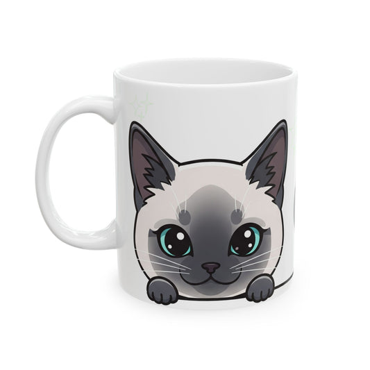 Siamese Peek-a-Boo Mug | Best Siamese Mama Gift
