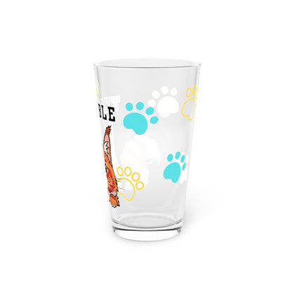 Maine Coon Tiny Trouble Pint Glass