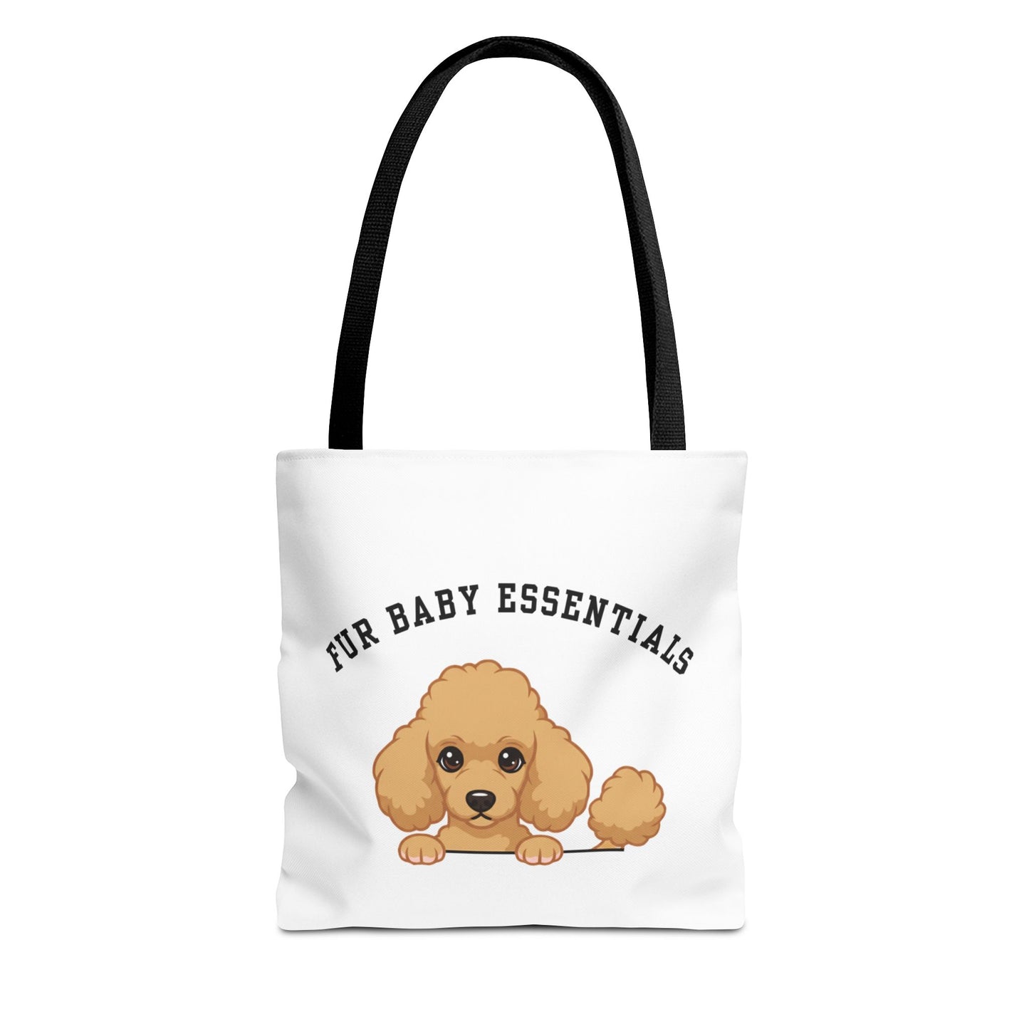 Poodle FurBaby Tote Bag