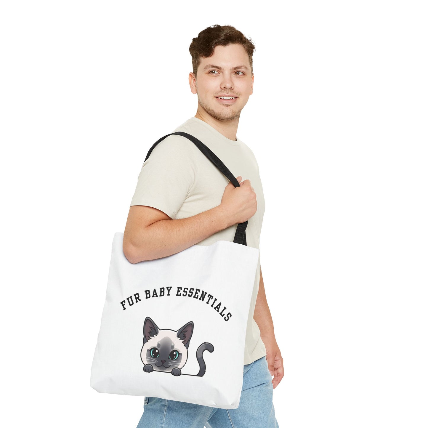 Siamese FurBaby Tote Bag