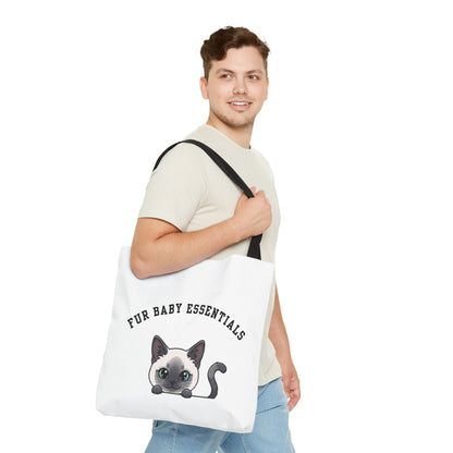 Siamese FurBaby Tote Bag