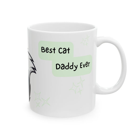 Cat Peek-a-Boo Mug | Best Cat Daddy Gift