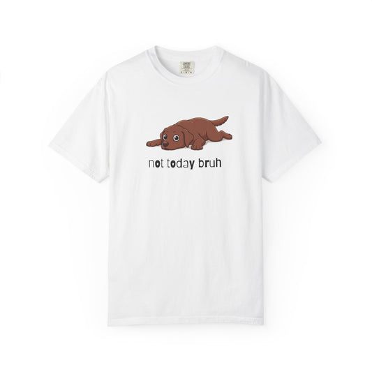 Labrador Not Today Bruh T-Shirt