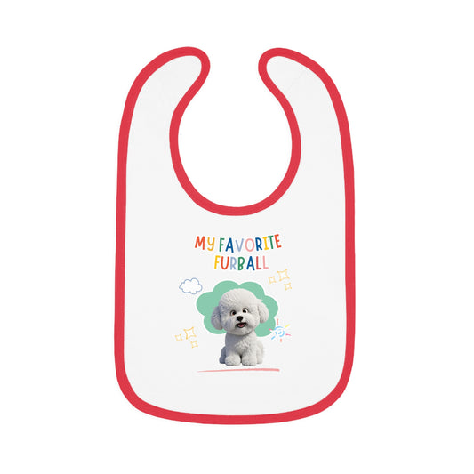 Bichon Frise Favorite Furball Baby Bib