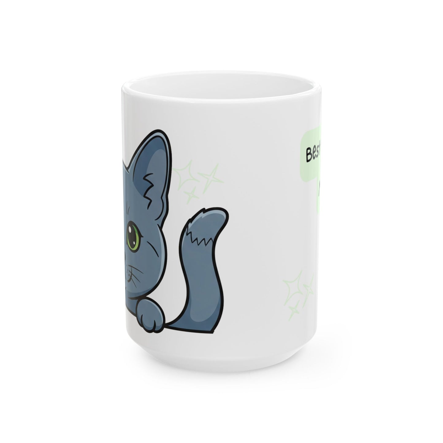 Cat Peek-a-Boo Mug | Best Cat Mama Gift