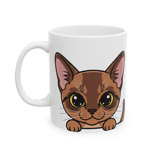 Cat Peek-a-Boo Mug | Best Cat Mama Gift
