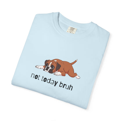 Boxer Not Today Bruh T-Shirt