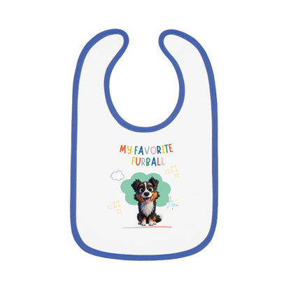 Aussie Favorite Furball Baby Bib