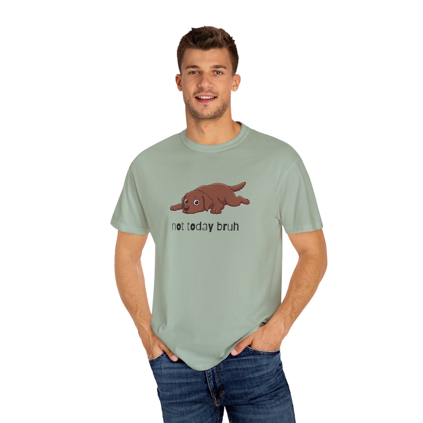 Labrador Not Today Bruh T-Shirt