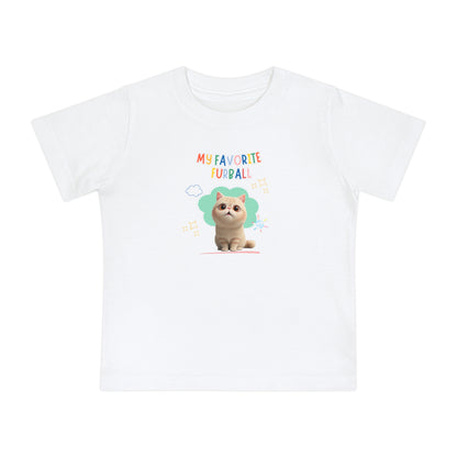 Exotic Shorthair Favorite Furball Baby Tee