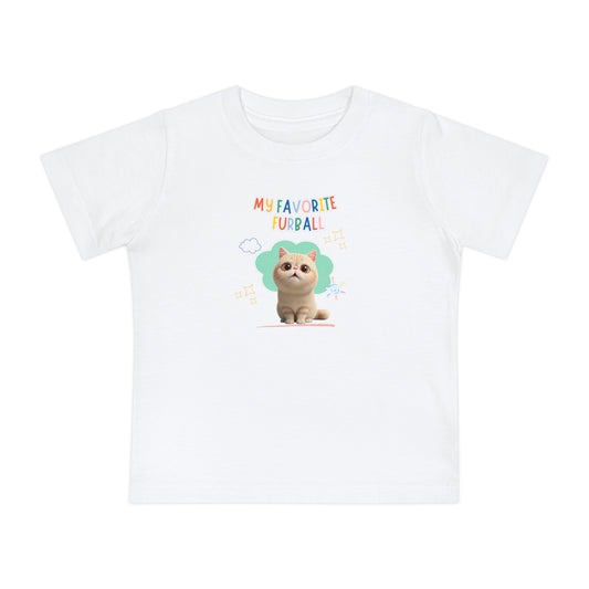 Exotic Shorthair Favorite Furball Baby Tee