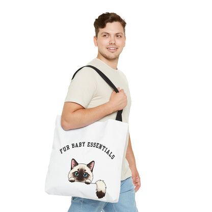 Siamese FurBaby Tote Bag