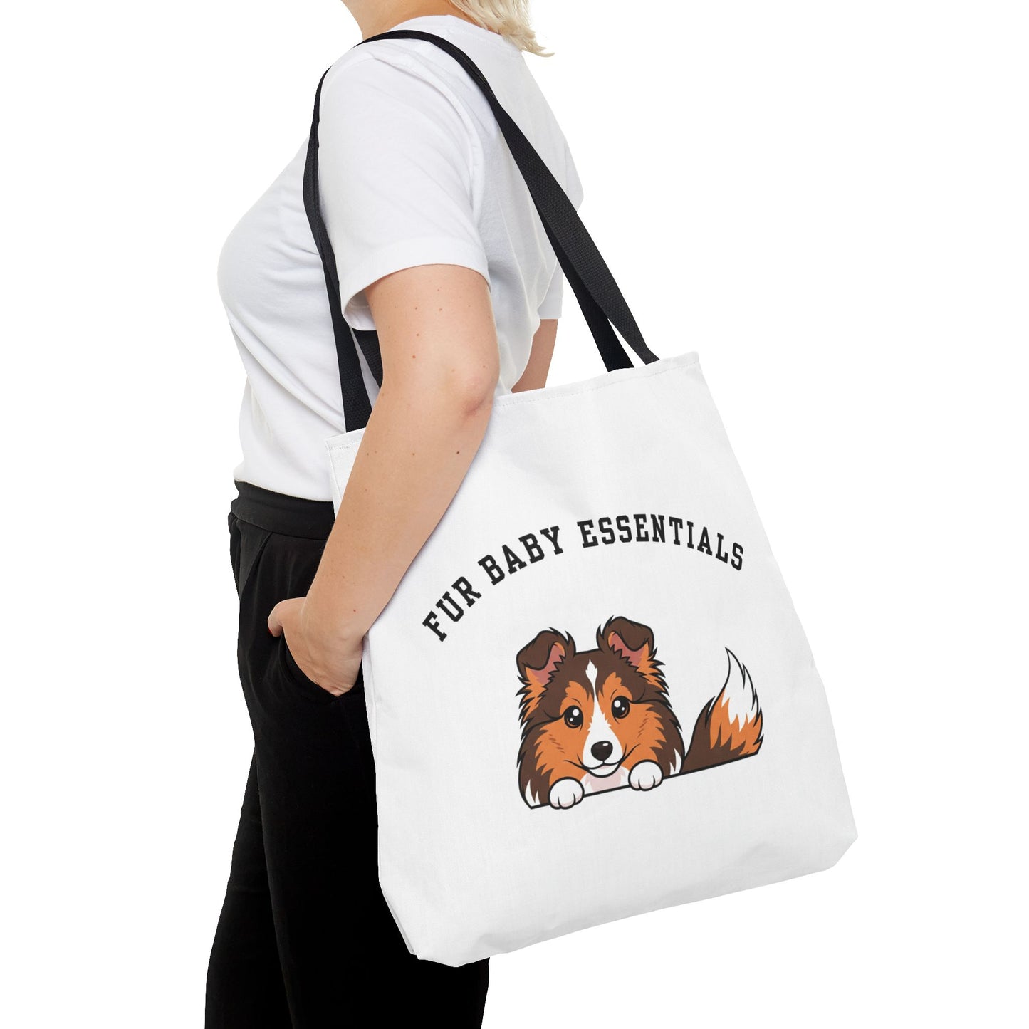 Sheltie FurBaby Tote Bag