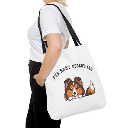 Sheltie FurBaby Tote Bag