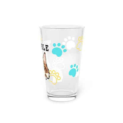 Norwegian Forest Tiny Trouble Pint Glass
