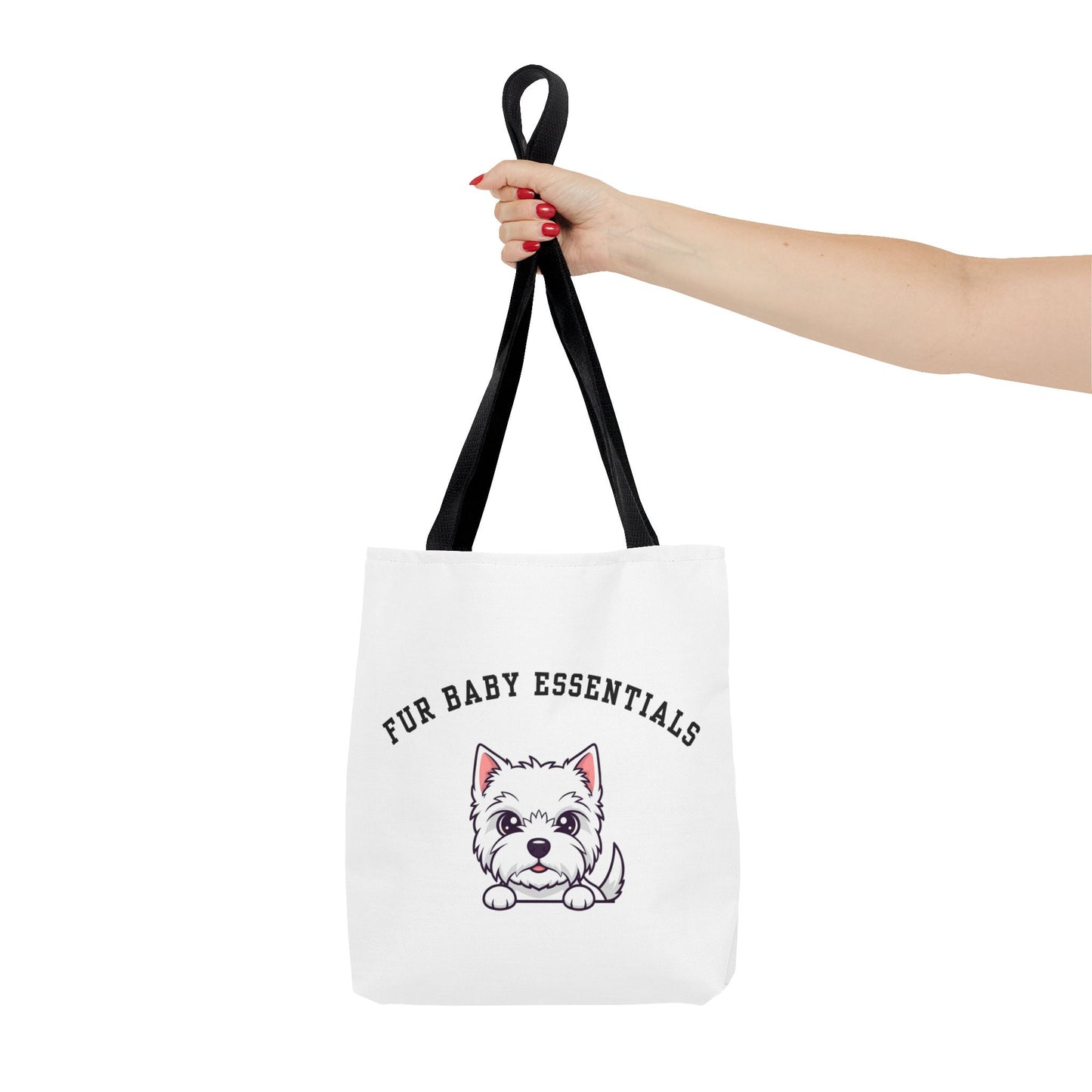 Westie FurBaby Tote Bag