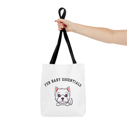 Westie FurBaby Tote Bag
