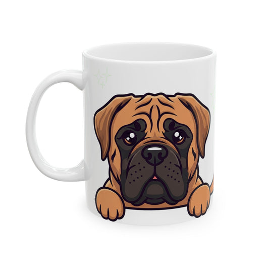 Mastiff Peek-a-Boo Mug | Best Mastiff Mama Gift
