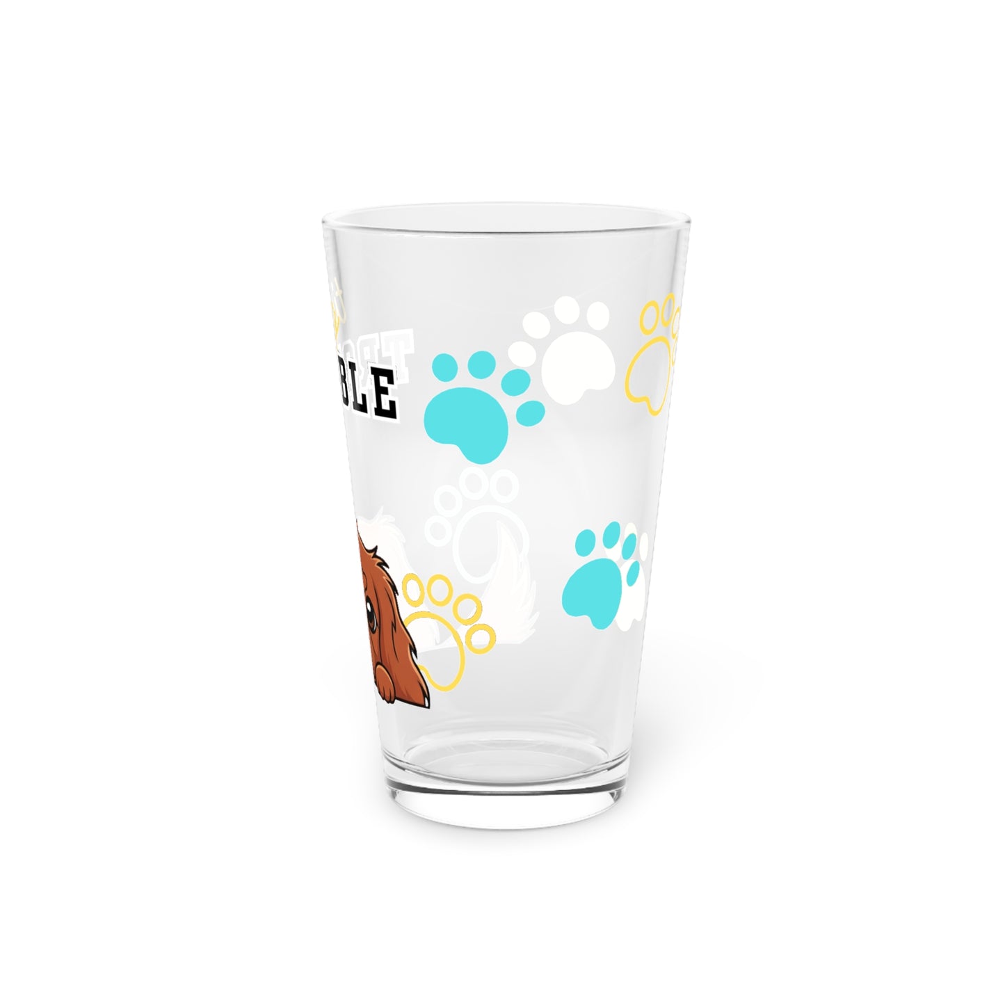 Cavalier Tiny Trouble Pint Glass