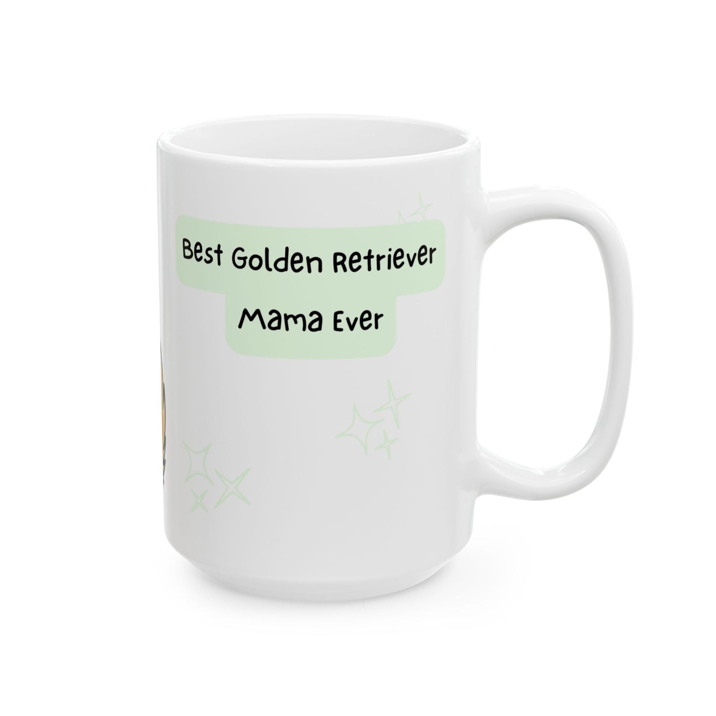 Golden Retriever Peek-a-Boo Mug | Best Golden Retriever Mama Gift
