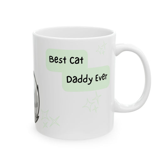 Cat Peek-a-Boo Mug | Best Cat Daddy Gift
