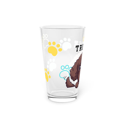 Portie Tiny Trouble Pint Glass
