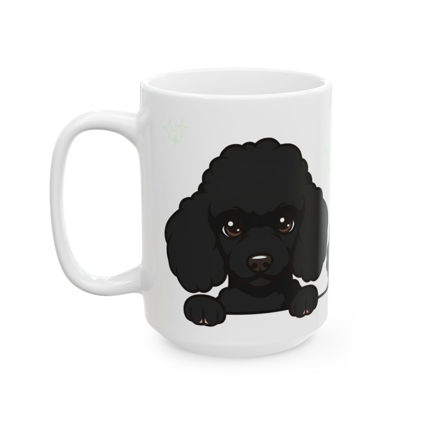 Poodle Peek-a-Boo Mug | Best Poodle Mama Gift