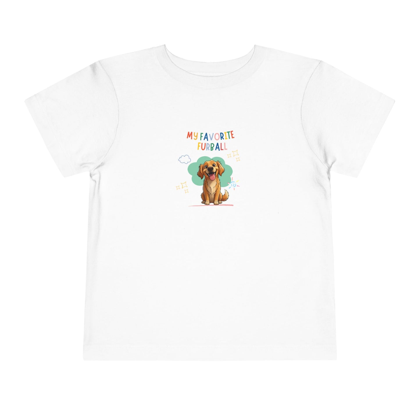 Golden Retriever Favorite Furball Toddler Tee