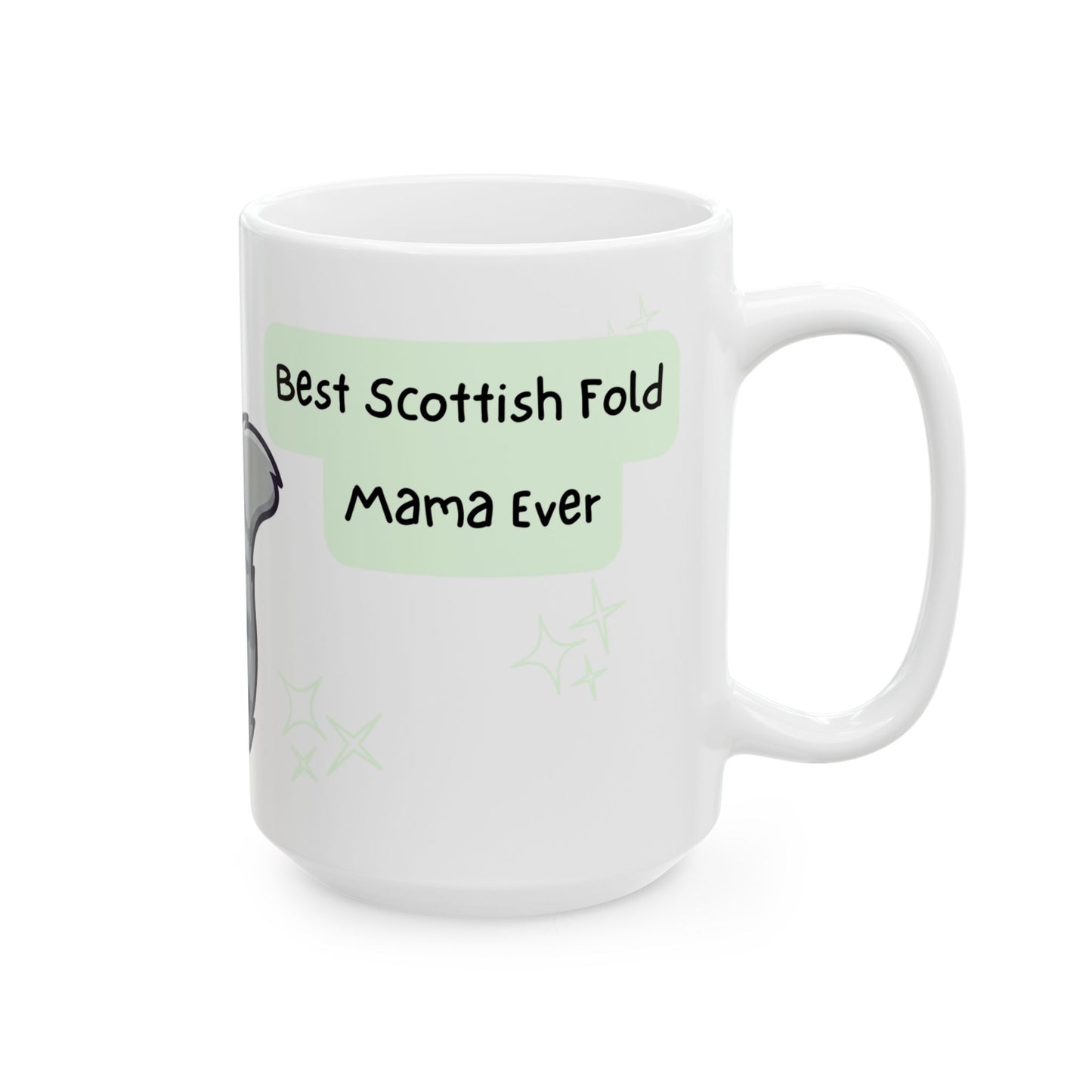 Scottish Fold Peek-a-Boo Mug | Best Scottish Fold Mama