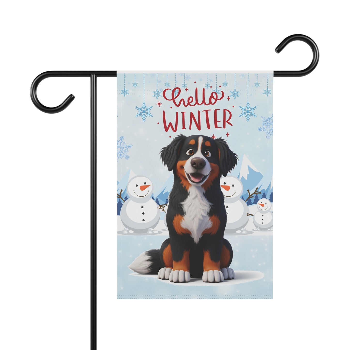 Berner Hello Winter Garden Banner