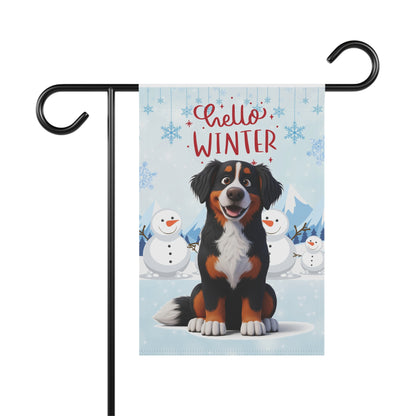 Berner Hello Winter Garden Banner
