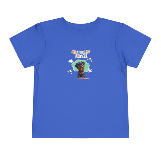 Rottweiler Favorite Furball Toddler Tee