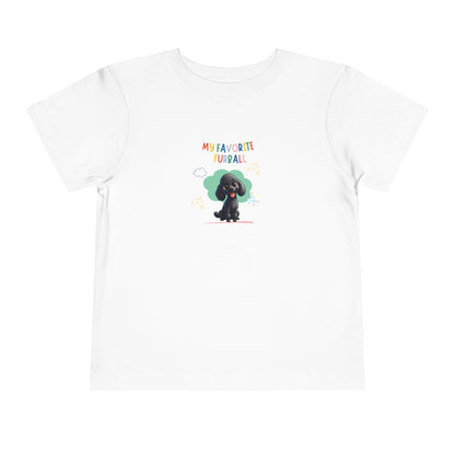 Poodle Favorite Furball Toddler Tee