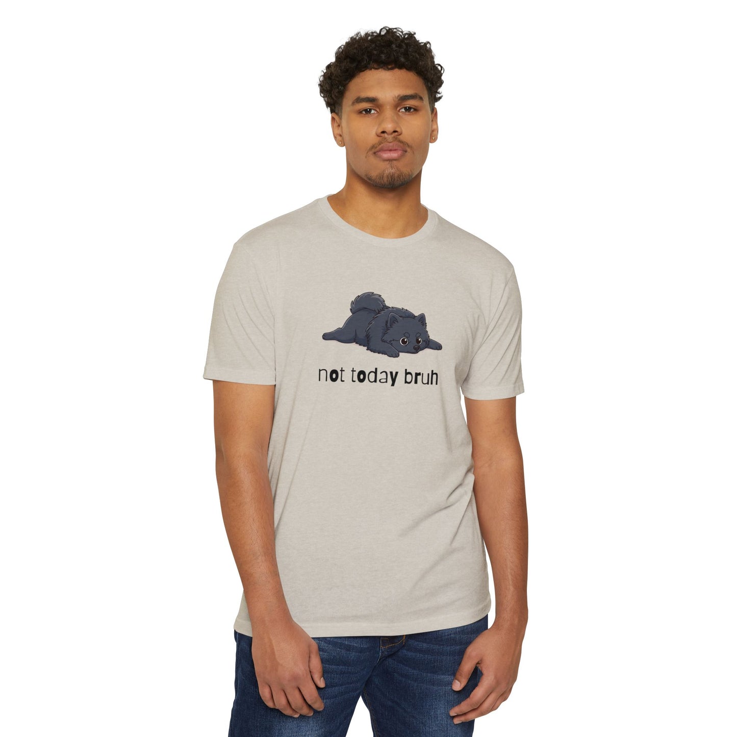 Pomeranian "Not Today" Relaxed Tee | Gift for Pet Lovers