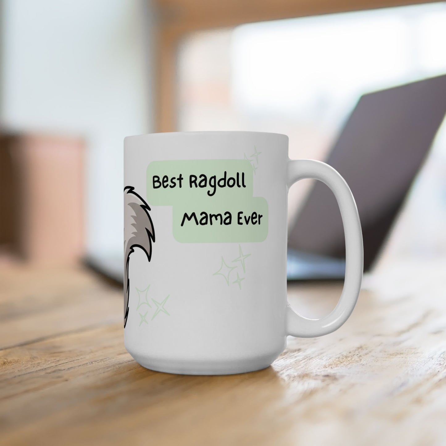 Ragdoll Peek-a-Boo Mug | Best Ragdoll Mama Gift