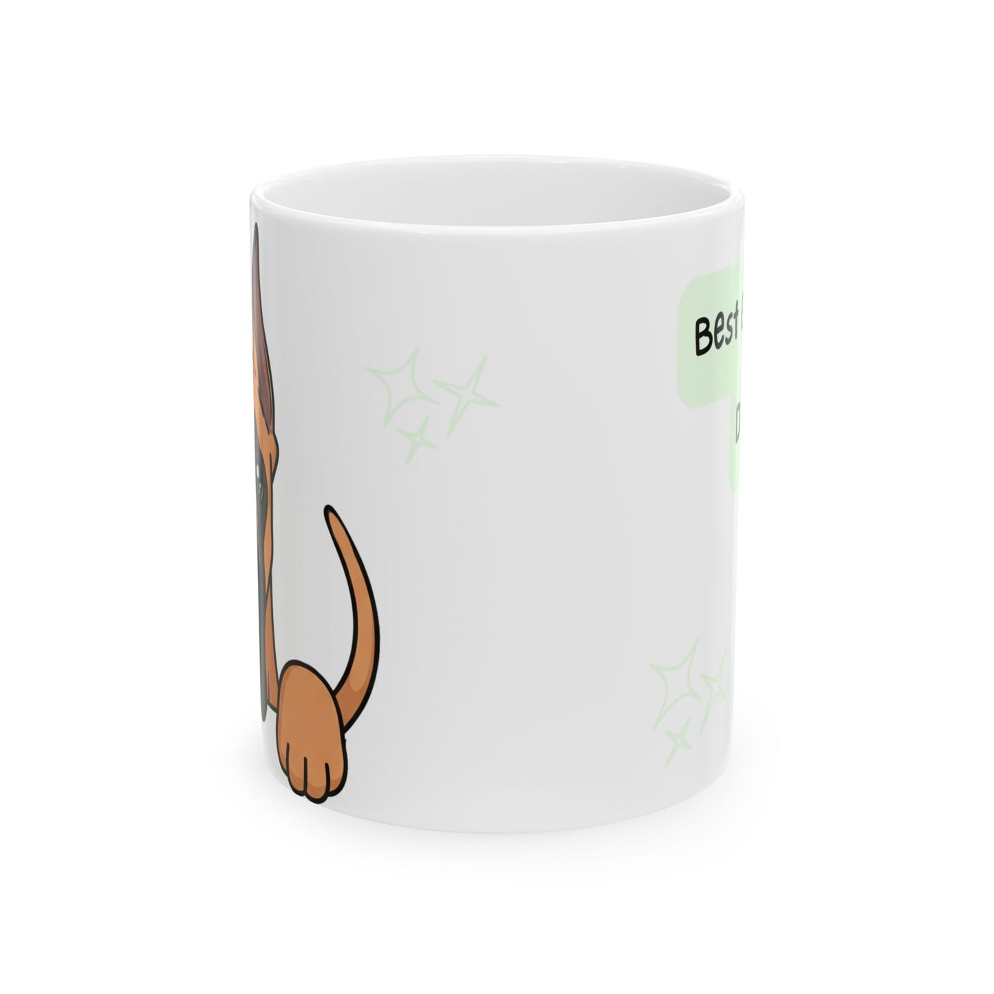 Great Dane Peek-a-Boo Mug | Best Great Dane Daddy Gift