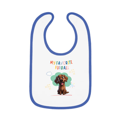 Labrador Favorite Furball Baby Bib